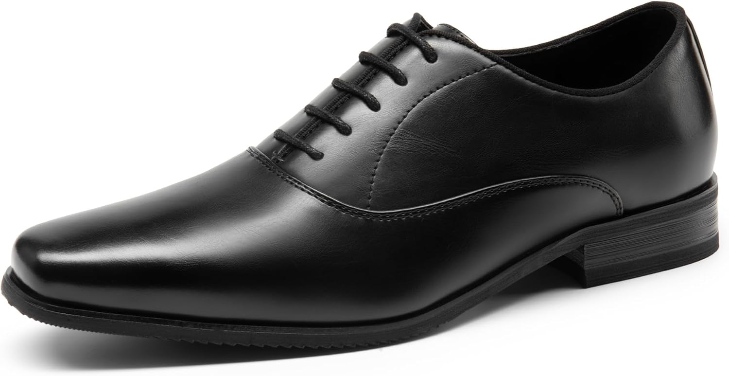 Men's Classic Modern Oxford Wingtip Lace Dress Shoes