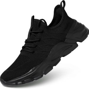 Men'ss Slip On Walking Shoes Blade Non Slip Tennis Running Shoes Lightweight Workout Breathable Mesh Fashion Sneakers
