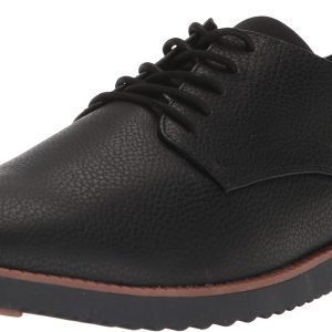 Men's's Faux Patent Leather Tuxedo Dress Shoes Classic Lace-up Formal Oxford