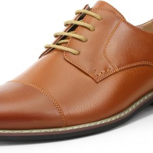 Men's Dress Shoes Brogue Formal Lace Up Oxfords Shoes