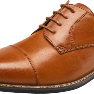Men's Dress Toe Shoes Wingtip Brogue Oxford Formal Shoes for Men's Business Derby Shoes