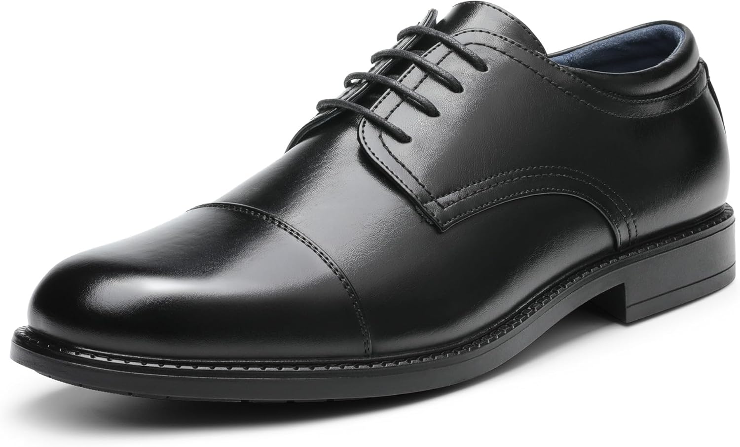 Men's Dress Shoes Business Casual Oxford Shoes Genuine Leather Brogue Wingtip Oxfords Classic Comfortable Lace-up Derby Shoes